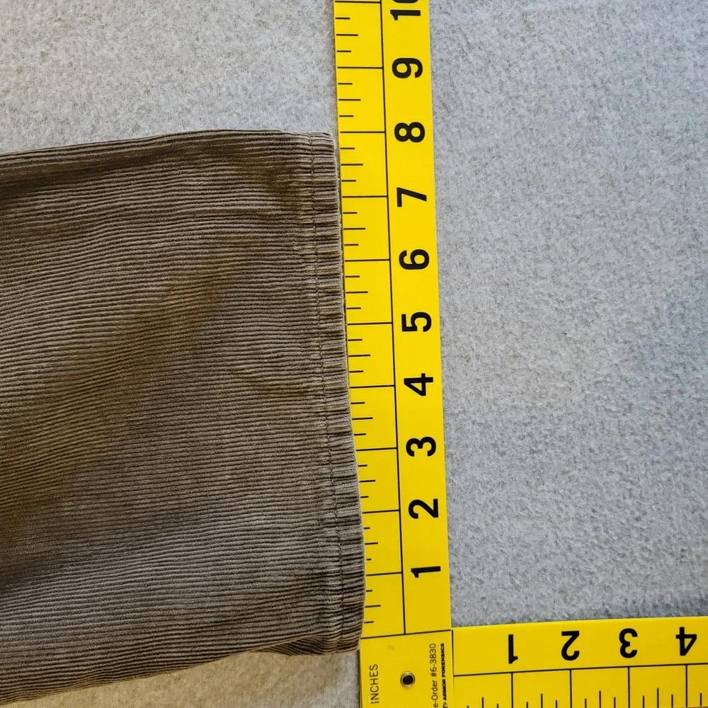 Banana Republic Mens Straight Fit Brown Pima Cotton Corduroy Pants 31x32